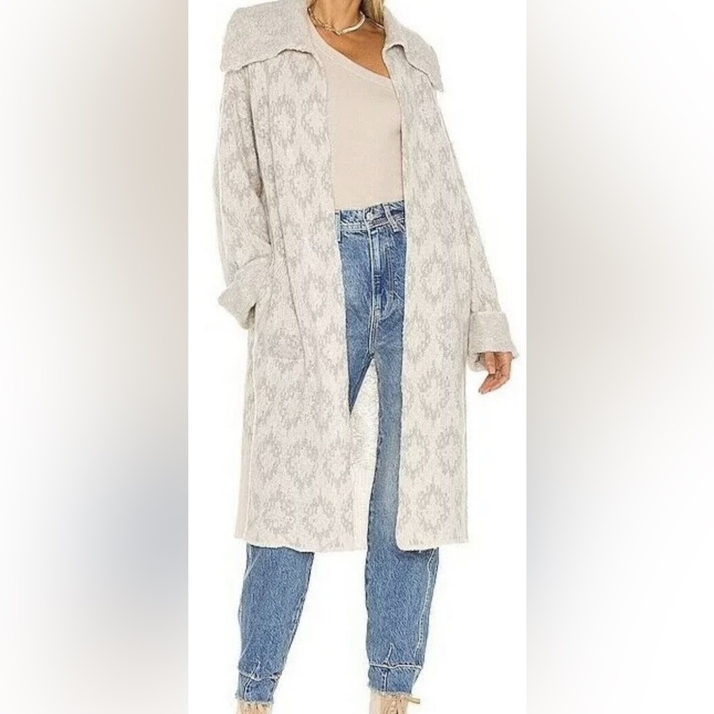 NWT Free People Like a diamond sweater coat